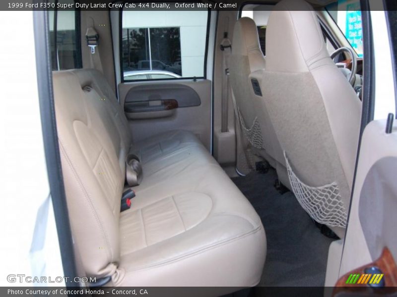 Oxford White / Camel 1999 Ford F350 Super Duty Lariat Crew Cab 4x4 Dually