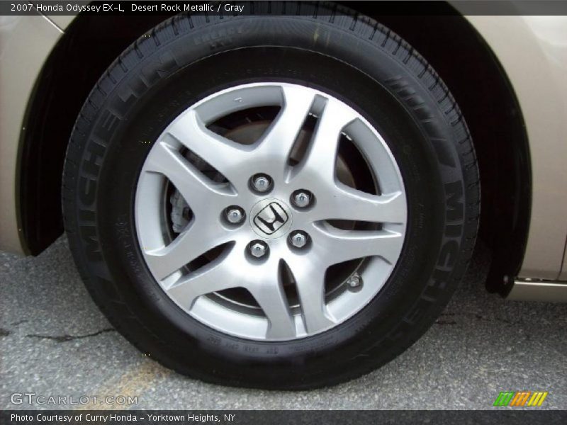 Desert Rock Metallic / Gray 2007 Honda Odyssey EX-L