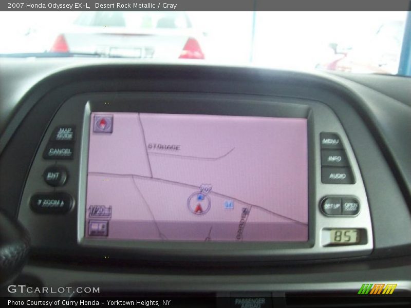 Desert Rock Metallic / Gray 2007 Honda Odyssey EX-L