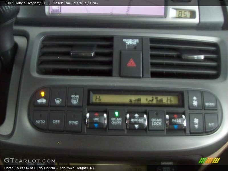 Desert Rock Metallic / Gray 2007 Honda Odyssey EX-L
