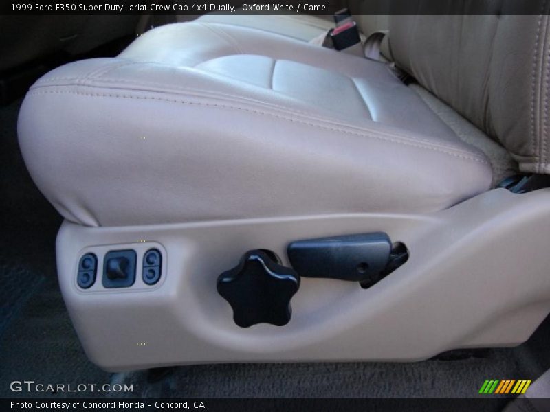 Oxford White / Camel 1999 Ford F350 Super Duty Lariat Crew Cab 4x4 Dually