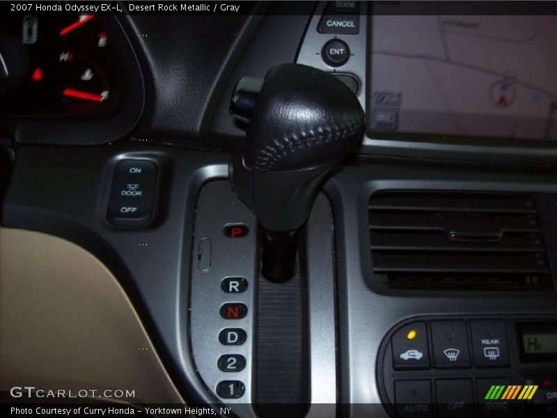 Desert Rock Metallic / Gray 2007 Honda Odyssey EX-L