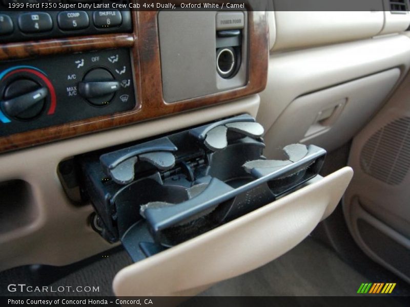 Oxford White / Camel 1999 Ford F350 Super Duty Lariat Crew Cab 4x4 Dually
