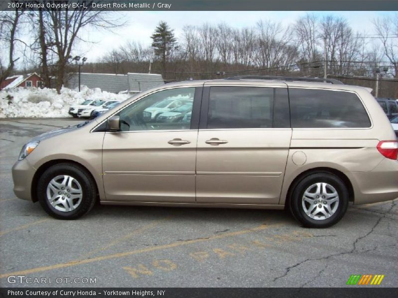 Desert Rock Metallic / Gray 2007 Honda Odyssey EX-L