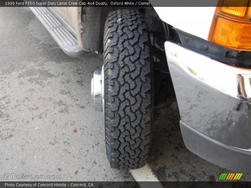 Oxford White / Camel 1999 Ford F350 Super Duty Lariat Crew Cab 4x4 Dually