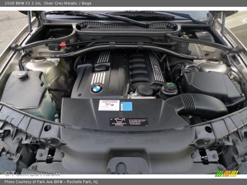 Silver Grey Metallic / Beige 2008 BMW X3 3.0si