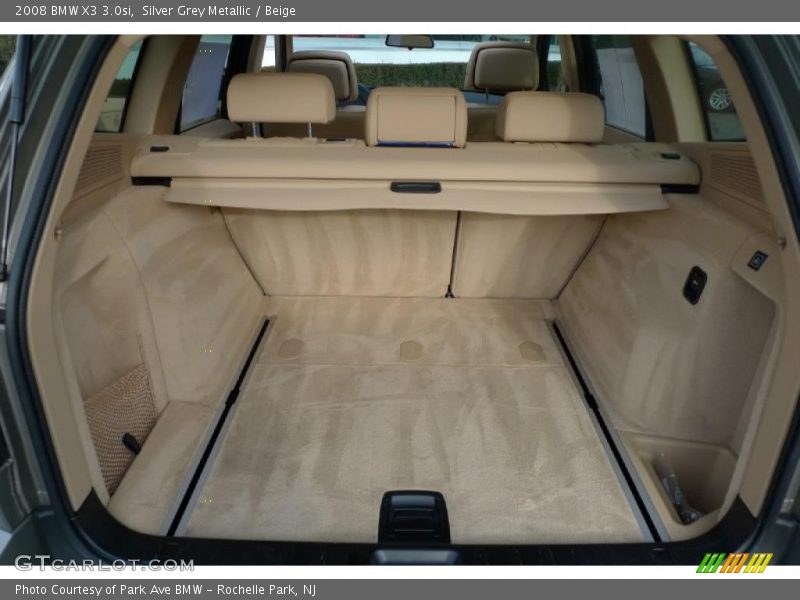 Silver Grey Metallic / Beige 2008 BMW X3 3.0si