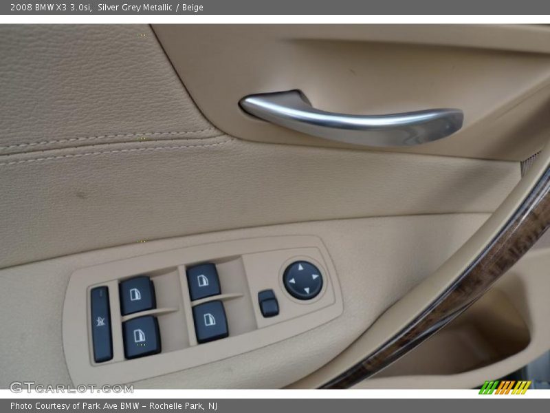 Silver Grey Metallic / Beige 2008 BMW X3 3.0si