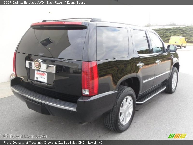 Black Raven / Ebony/Ebony 2007 Cadillac Escalade AWD
