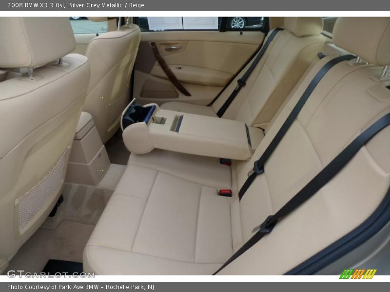 Silver Grey Metallic / Beige 2008 BMW X3 3.0si
