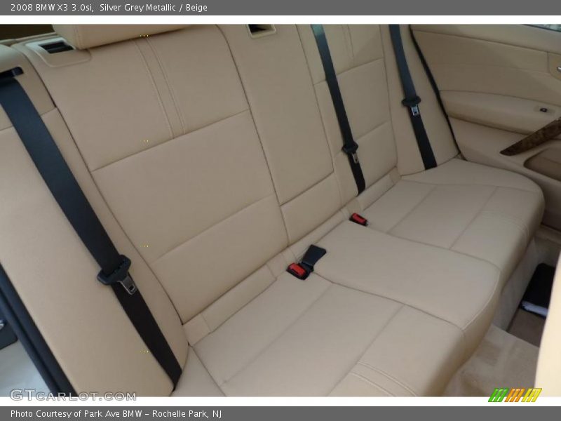 Silver Grey Metallic / Beige 2008 BMW X3 3.0si