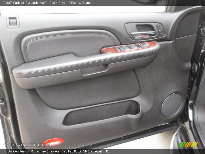 Black Raven / Ebony/Ebony 2007 Cadillac Escalade AWD