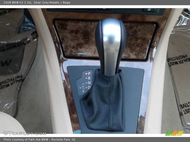 Silver Grey Metallic / Beige 2008 BMW X3 3.0si