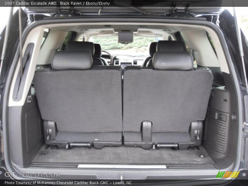 Black Raven / Ebony/Ebony 2007 Cadillac Escalade AWD
