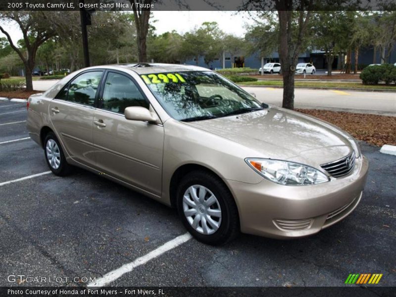 Desert Sand Mica / Taupe 2005 Toyota Camry LE
