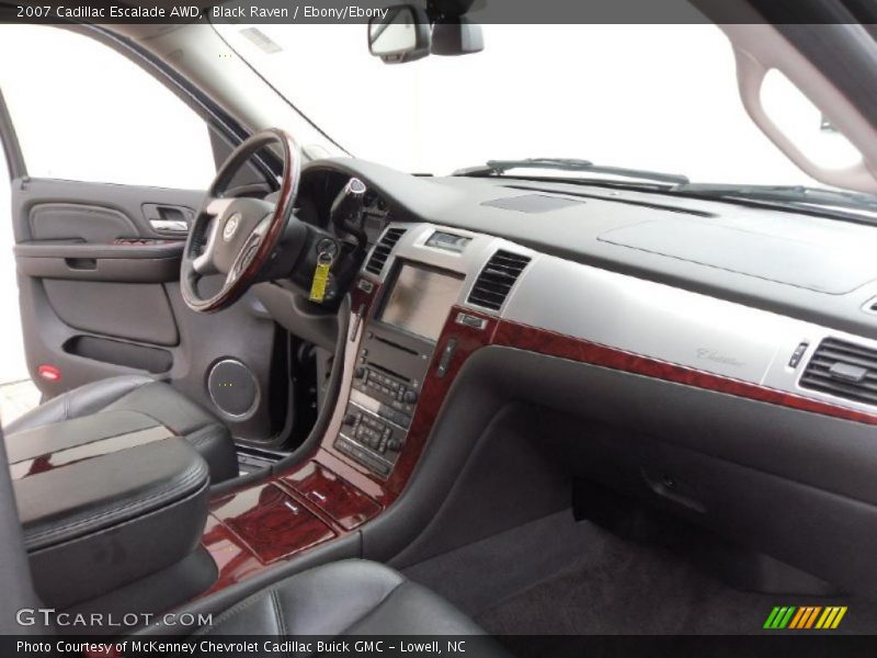 Black Raven / Ebony/Ebony 2007 Cadillac Escalade AWD