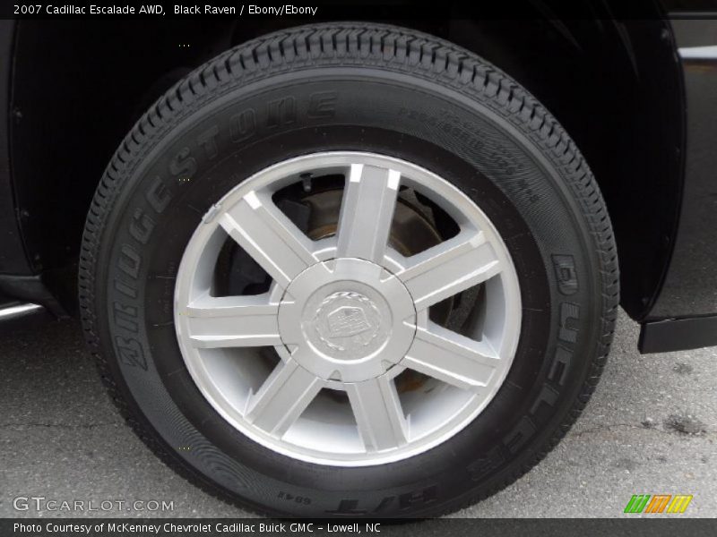 Black Raven / Ebony/Ebony 2007 Cadillac Escalade AWD