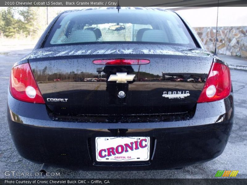 Black Granite Metallic / Gray 2010 Chevrolet Cobalt LS Sedan