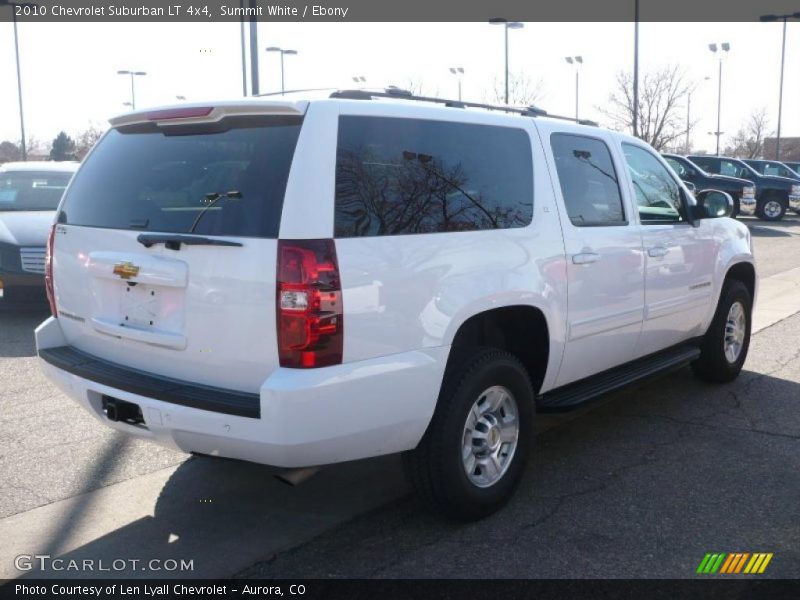 Summit White / Ebony 2010 Chevrolet Suburban LT 4x4