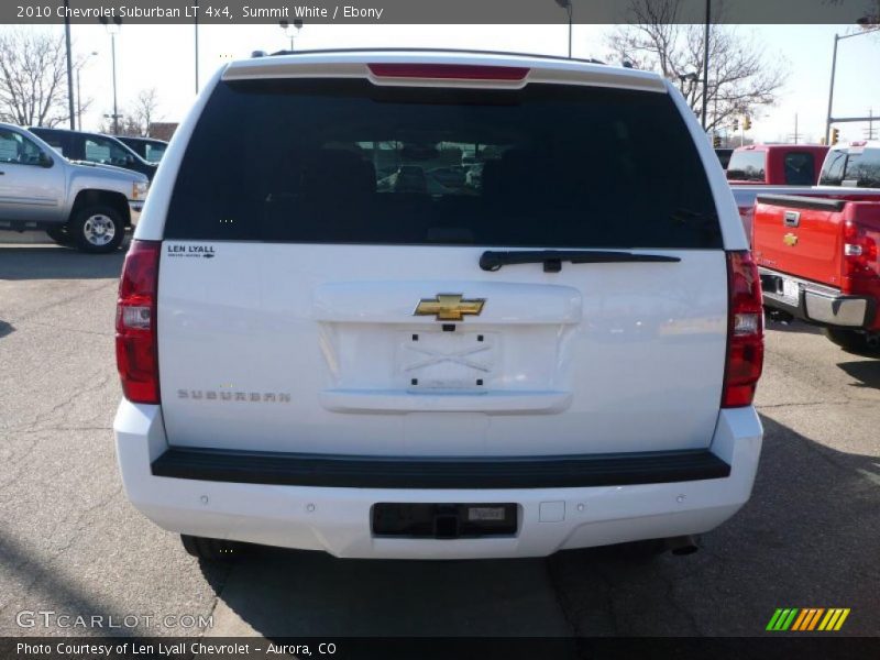 Summit White / Ebony 2010 Chevrolet Suburban LT 4x4