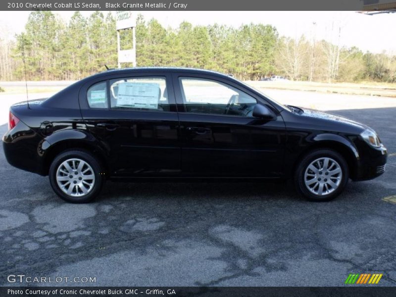 Black Granite Metallic / Gray 2010 Chevrolet Cobalt LS Sedan