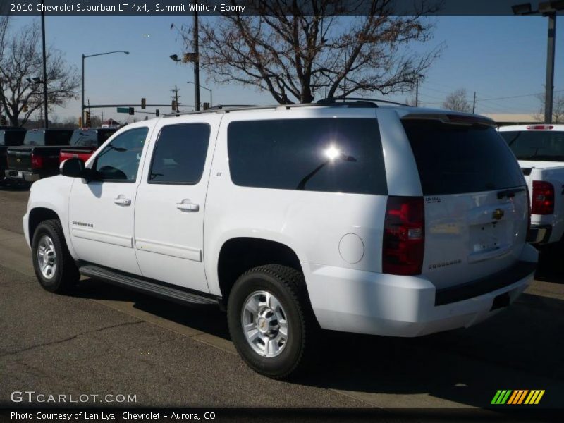 Summit White / Ebony 2010 Chevrolet Suburban LT 4x4
