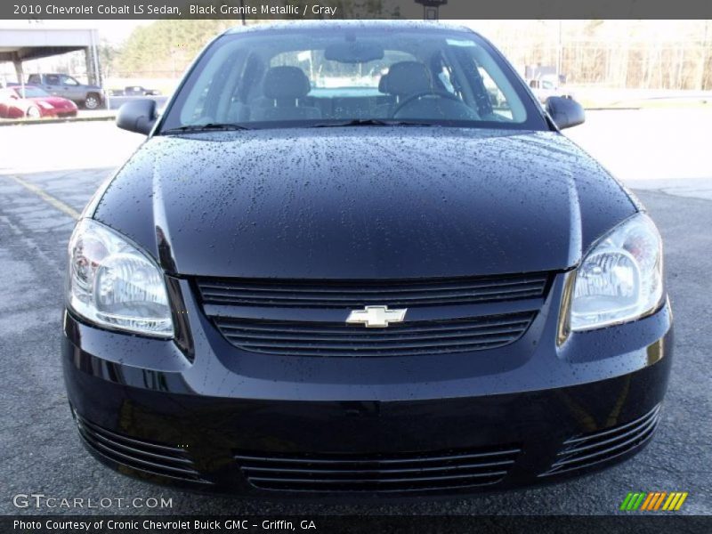 Black Granite Metallic / Gray 2010 Chevrolet Cobalt LS Sedan