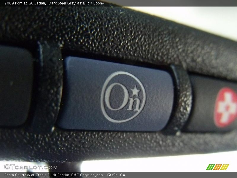 Dark Steel Gray Metallic / Ebony 2009 Pontiac G6 Sedan