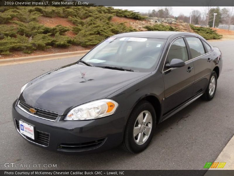 Slate Metallic / Ebony 2009 Chevrolet Impala LT