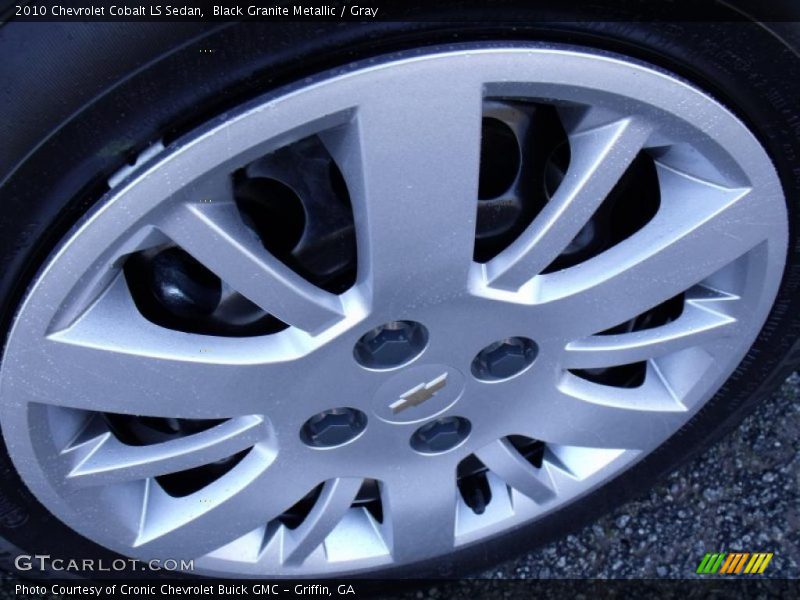 Black Granite Metallic / Gray 2010 Chevrolet Cobalt LS Sedan