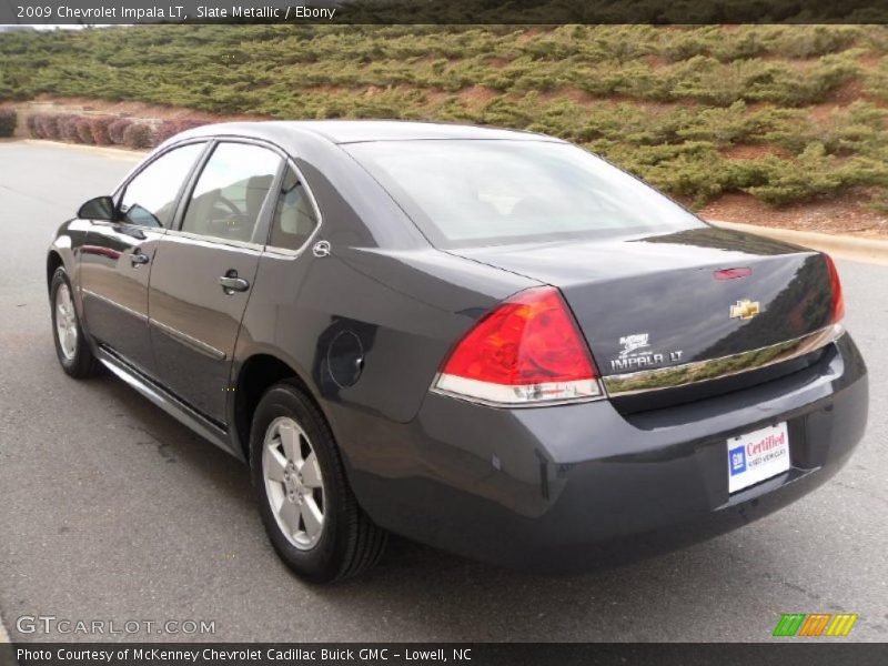 Slate Metallic / Ebony 2009 Chevrolet Impala LT