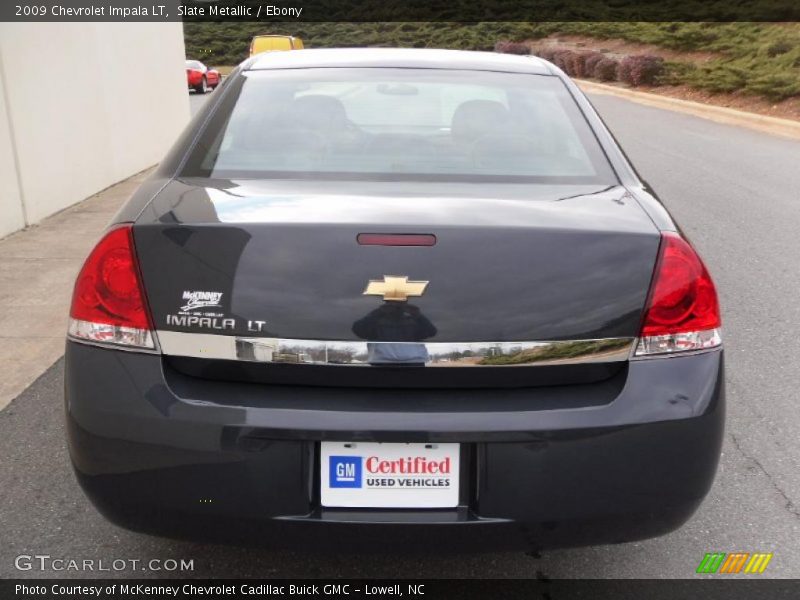Slate Metallic / Ebony 2009 Chevrolet Impala LT