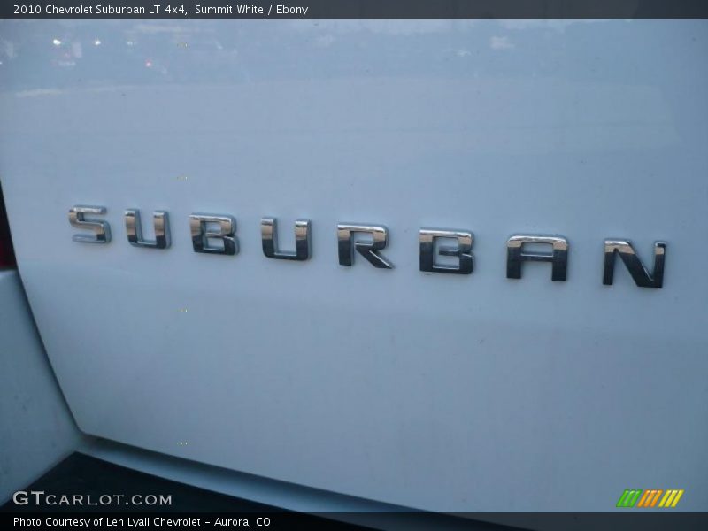 Summit White / Ebony 2010 Chevrolet Suburban LT 4x4