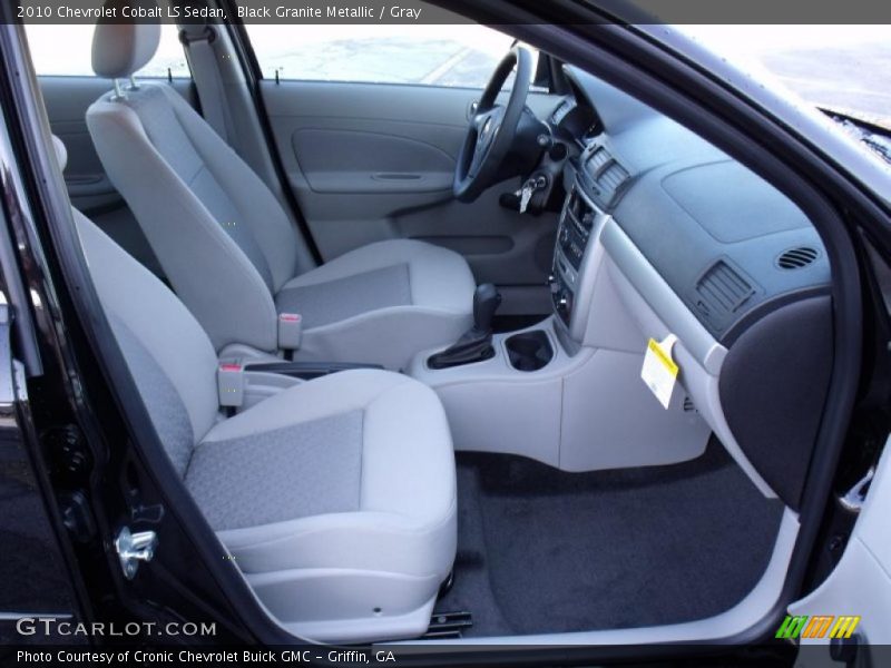 Black Granite Metallic / Gray 2010 Chevrolet Cobalt LS Sedan