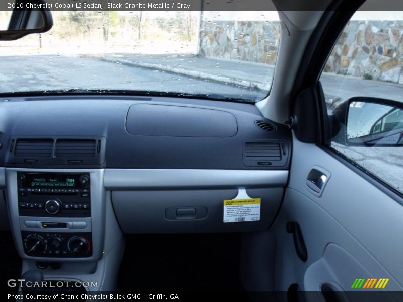 Black Granite Metallic / Gray 2010 Chevrolet Cobalt LS Sedan