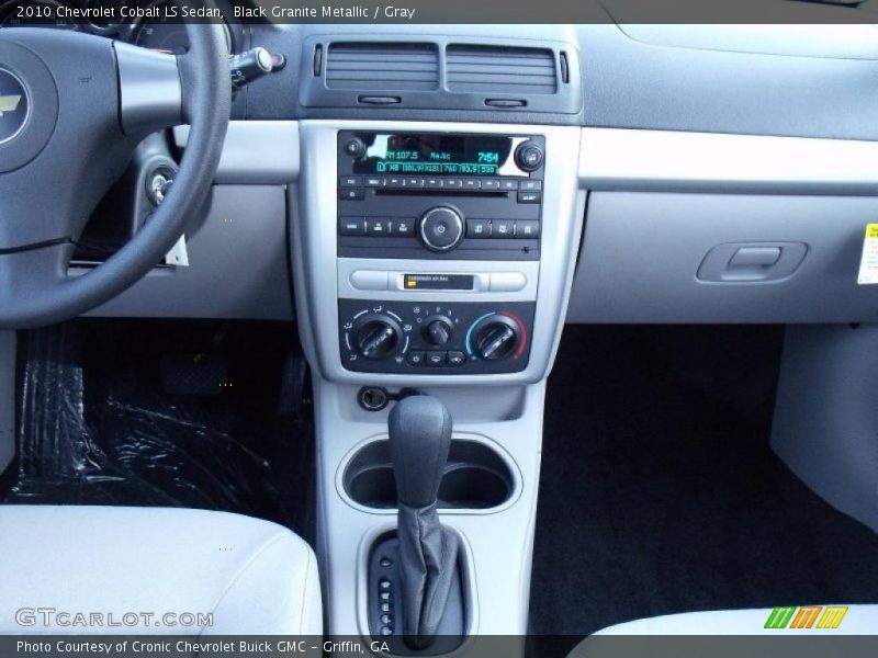 Black Granite Metallic / Gray 2010 Chevrolet Cobalt LS Sedan