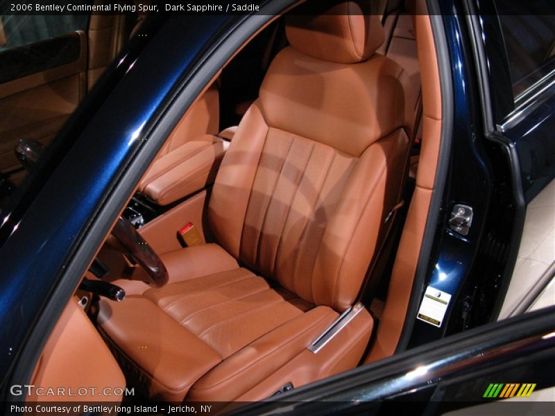 Dark Sapphire / Saddle 2006 Bentley Continental Flying Spur