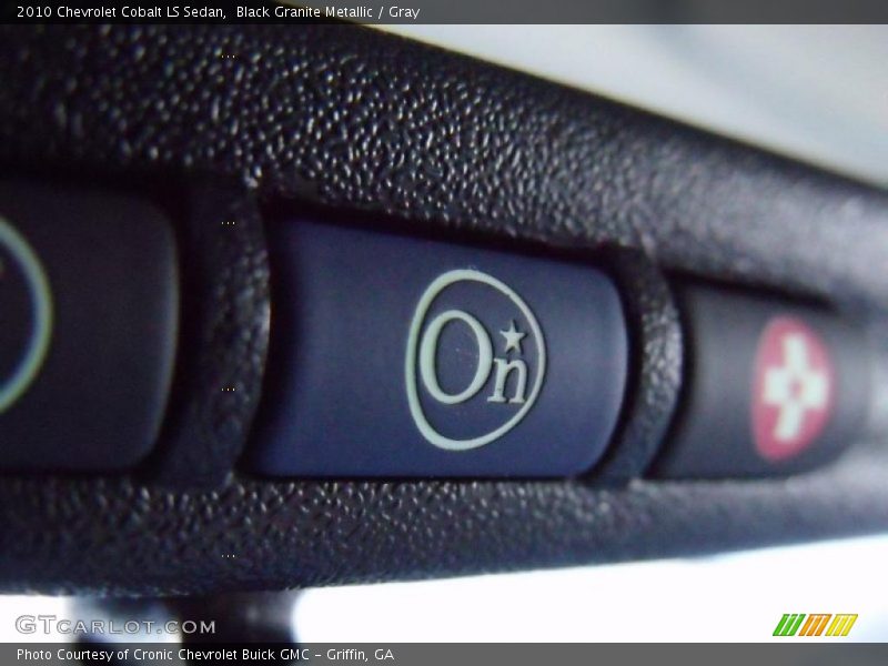 Black Granite Metallic / Gray 2010 Chevrolet Cobalt LS Sedan