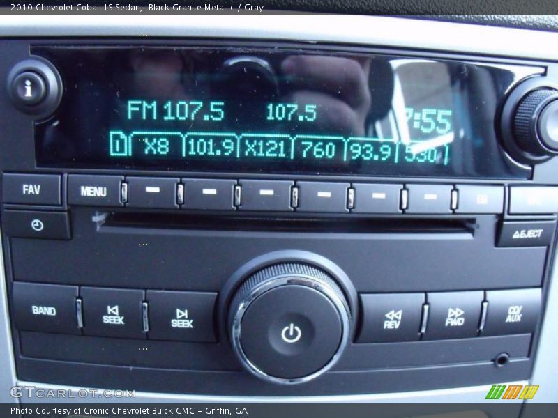 Black Granite Metallic / Gray 2010 Chevrolet Cobalt LS Sedan