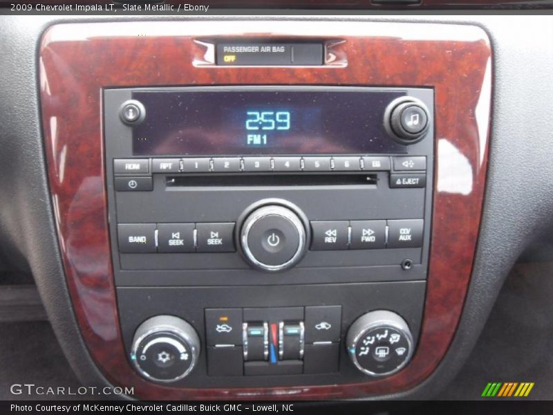 Slate Metallic / Ebony 2009 Chevrolet Impala LT