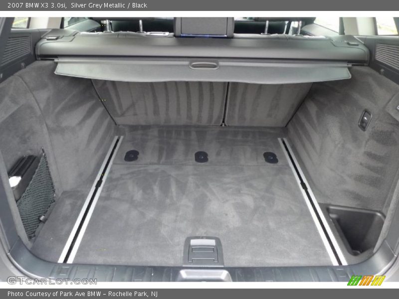 Silver Grey Metallic / Black 2007 BMW X3 3.0si