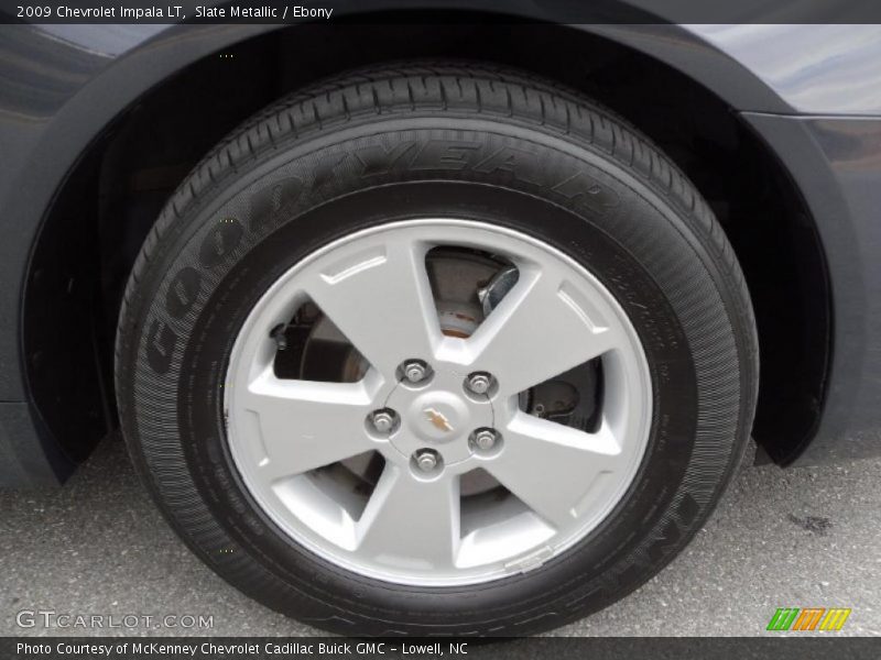 Slate Metallic / Ebony 2009 Chevrolet Impala LT