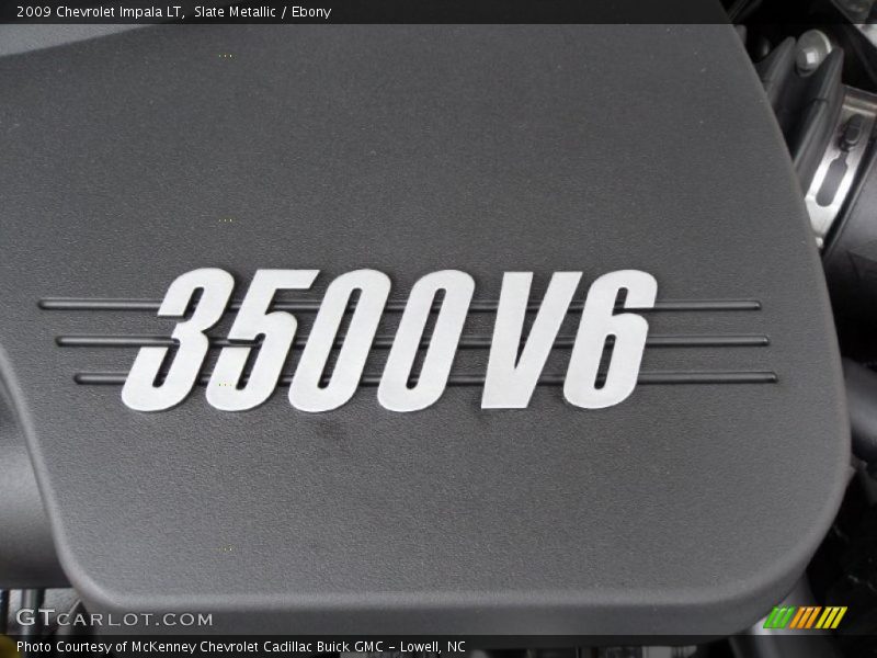 Slate Metallic / Ebony 2009 Chevrolet Impala LT