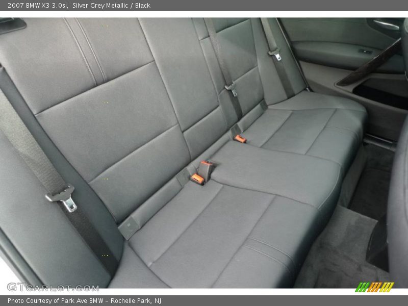 Silver Grey Metallic / Black 2007 BMW X3 3.0si