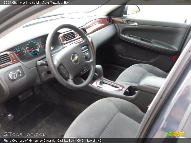 Slate Metallic / Ebony 2009 Chevrolet Impala LT