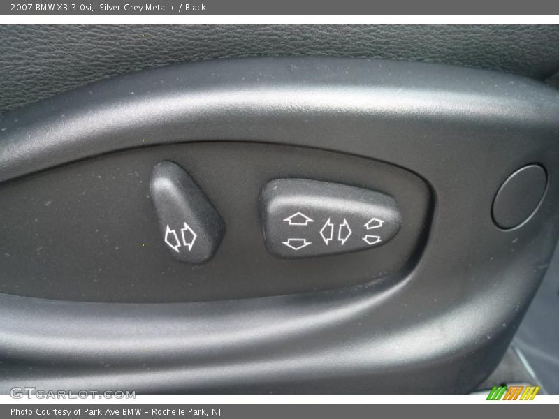 Silver Grey Metallic / Black 2007 BMW X3 3.0si