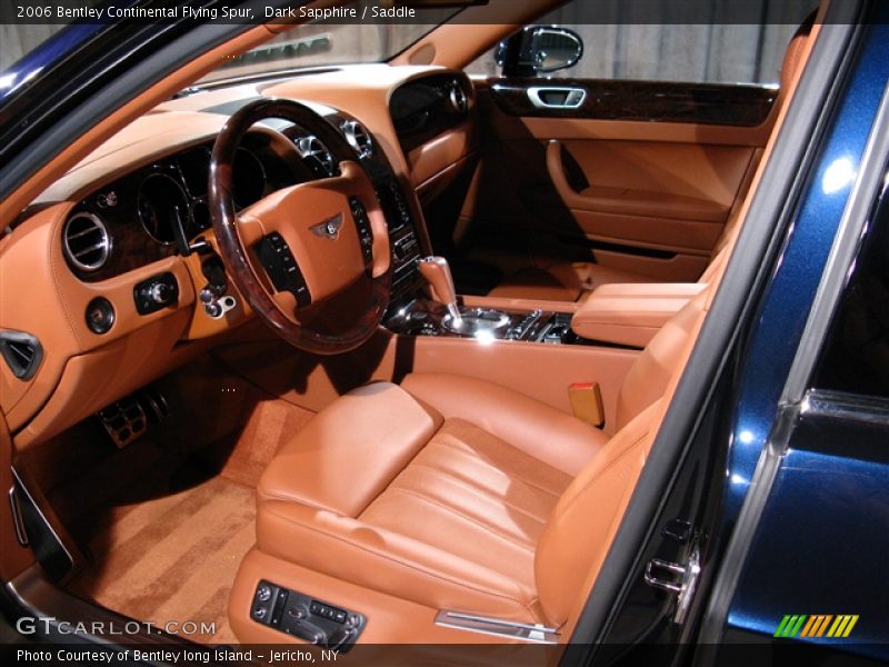 Dark Sapphire / Saddle 2006 Bentley Continental Flying Spur