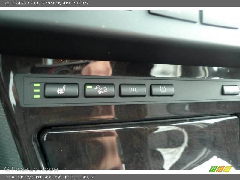 Silver Grey Metallic / Black 2007 BMW X3 3.0si