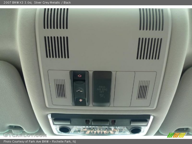 Silver Grey Metallic / Black 2007 BMW X3 3.0si