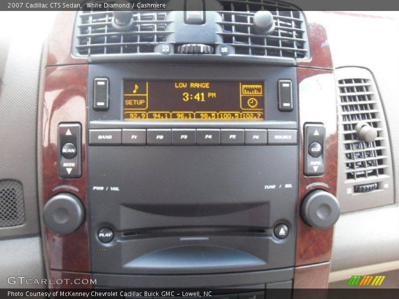 White Diamond / Cashmere 2007 Cadillac CTS Sedan